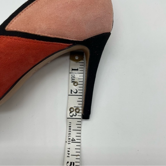 Aldo Suede Leather Color Block Heels Pumps, Sz 6.5 - Picture 15 of 15
